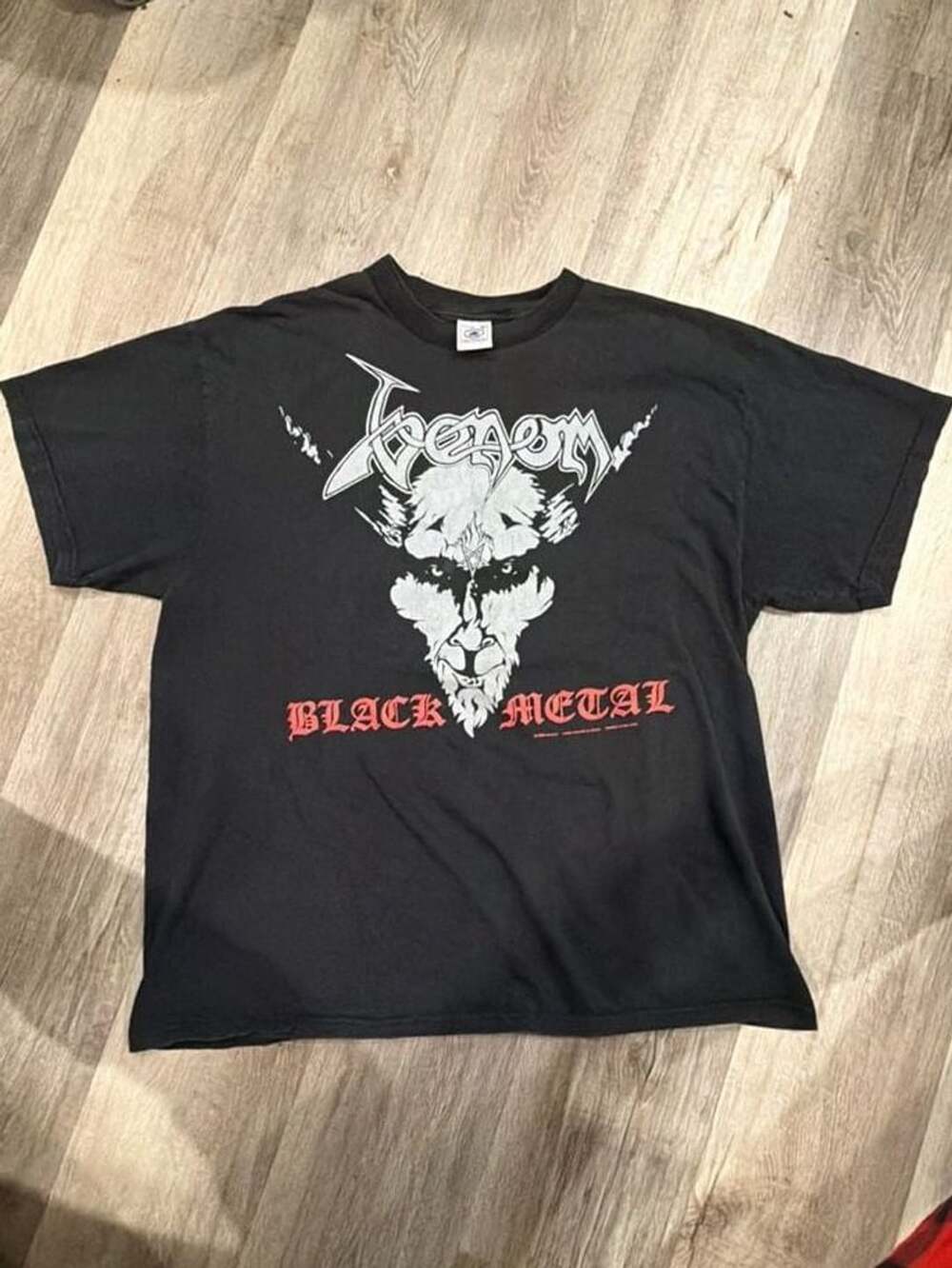 Rare Vintage CYGNUS Venom Black Metal Album 1996 Tour T Shirt 90s Metal Band XL